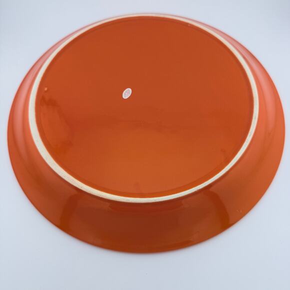 Dinner Plate 10”  Fiestaware Homer Laughlin – Tangerine Orange – Retired Color - Picture 2 of 4